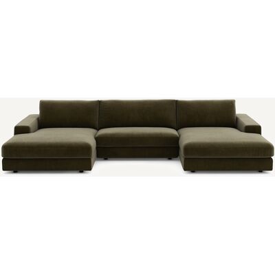 Am.Pm Καναπές 5 Θέσεων Από Βελούδο Μ173xπ370xυ78cm Πρασινο 5 Θέσεις Am.Pm Καναπές 5 Θέσεων Από Βελούδο Μ173xπ370xυ78cm Πρασινο 5 Θέσεις