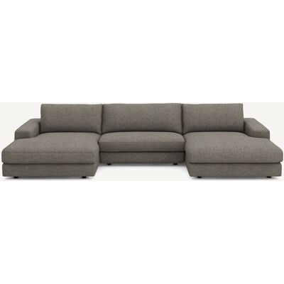 Am.Pm Καναπές 5 Θέσεων Με Ύφασμα Τουίντ Μ173xπ370xυ78cm Καφε 5 Θέσεις Am.Pm Καναπές 5 Θέσεων Με Ύφασμα Τουίντ Μ173xπ370xυ78cm Καφε 5 Θέσεις