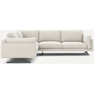 Am.Pm Γωνιακός Καναπές Από Βελούδο Chenille Μ227xπ289xυ82cm Λευκο Δεξιός, Αριστερός Am.Pm Γωνιακός Καναπές Από Βελούδο Chenille Μ227xπ289xυ82cm Λευκο Δεξιός, Αριστερός