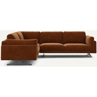 Am.Pm Γωνιακός Καναπές Από Βελούδο Chenille Μ227xπ289xυ82cm Καφε Δεξιός, Αριστερός Am.Pm Γωνιακός Καναπές Από Βελούδο Chenille Μ227xπ289xυ82cm Καφε Δεξιός, Αριστερός