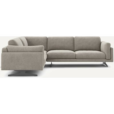 Am.Pm Γωνιακός Καναπές Από Βελούδο Chenille Μ227xπ289xυ82cm Γκρι Αριστερός, Δεξιός Am.Pm Γωνιακός Καναπές Από Βελούδο Chenille Μ227xπ289xυ82cm Γκρι Αριστερός, Δεξιός
