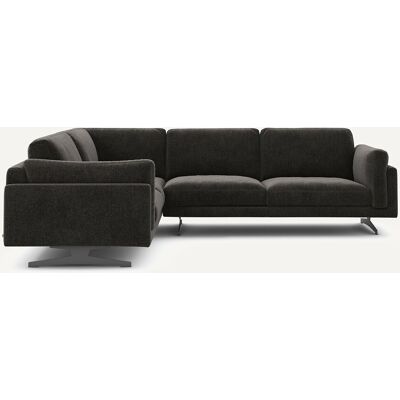 Am.Pm Γωνιακός Καναπές Από Βελούδο Chenille Μ227xπ289xυ82cm Γκρι Δεξιός, Αριστερός Am.Pm Γωνιακός Καναπές Από Βελούδο Chenille Μ227xπ289xυ82cm Γκρι Δεξιός, Αριστερός