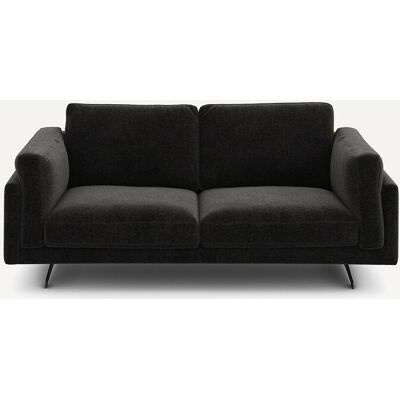 Am.Pm Καναπές 2 Θέσεων Από Βελούδινο Chenille Μ99xπ188xυ82cm Μαυρο 2 Θέσεις Am.Pm Καναπές 2 Θέσεων Από Βελούδινο Chenille Μ99xπ188xυ82cm Μαυρο 2 Θέσεις