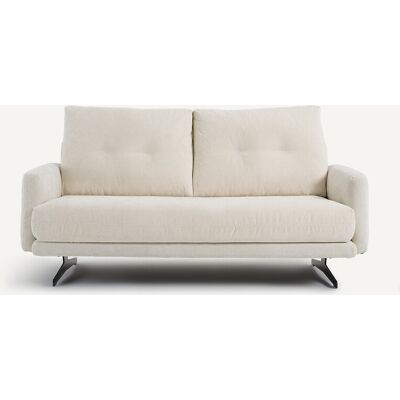 Am.Pm Καναπές 2 Θέσεων Από Βελούδινο Chenille Μ95xπ161xυ81cm Λευκο 2 Θέσεις Am.Pm Καναπές 2 Θέσεων Από Βελούδινο Chenille Μ95xπ161xυ81cm Λευκο 2 Θέσεις