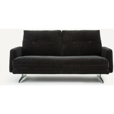 Am.Pm Καναπές 2 Θέσεων Από Βελούδινο Chenille Μ95xπ161xυ81cm Μαυρο 2 Θέσεις Am.Pm Καναπές 2 Θέσεων Από Βελούδινο Chenille Μ95xπ161xυ81cm Μαυρο 2 Θέσεις