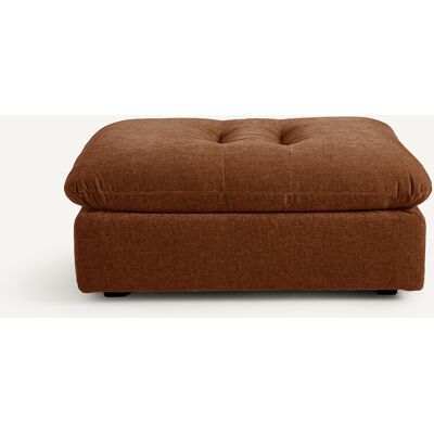 Am.Pm Υποπόδιο Από Βελούδινο Chenille Μ108xπ90xυ44cm Καφε One Size Am.Pm Υποπόδιο Από Βελούδινο Chenille Μ108xπ90xυ44cm Καφε One Size