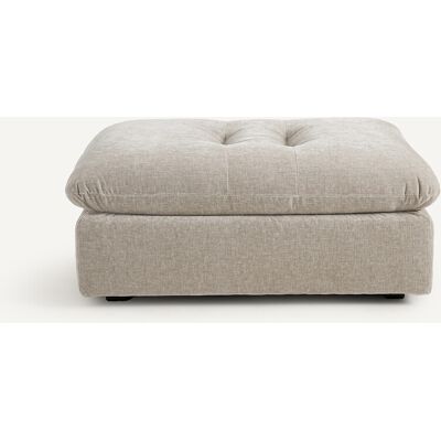 Am.Pm Υποπόδιο Από Βελούδινο Chenille Μ108xπ90xυ44cm Γκρι One Size Am.Pm Υποπόδιο Από Βελούδινο Chenille Μ108xπ90xυ44cm Γκρι One Size