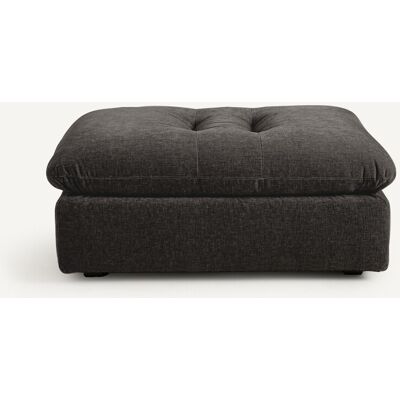 Am.Pm Υποπόδιο Από Βελούδινο Chenille Μ108xπ90xυ44cm Γκρι One Size Am.Pm Υποπόδιο Από Βελούδινο Chenille Μ108xπ90xυ44cm Γκρι One Size