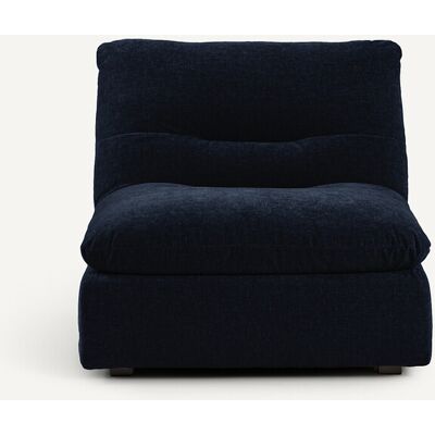 Am.Pm Πολυθρόνα Σύνθεσης Από Βελούδινο Chenille Μ105xπ91xυ82cm Μπλε 1 Θέση Am.Pm Πολυθρόνα Σύνθεσης Από Βελούδινο Chenille Μ105xπ91xυ82cm Μπλε 1 Θέση