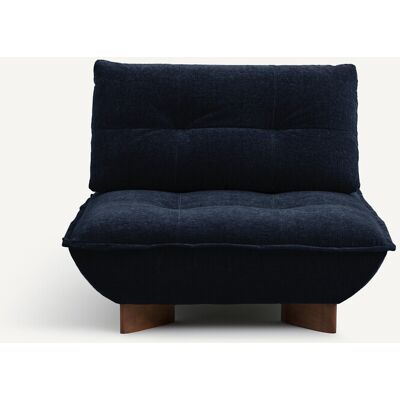 Am.Pm Πολυθρόνα Modulable Από Βελούδο Chenille Μ138xπ105xυ84cm Μπλε 1 Θέση Am.Pm Πολυθρόνα Modulable Από Βελούδο Chenille Μ138xπ105xυ84cm Μπλε 1 Θέση