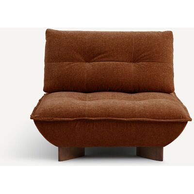 Am.Pm Πολυθρόνα Modulable Από Βελούδο Chenille Μ138xπ105xυ84cm Καφε 1 Θέση Am.Pm Πολυθρόνα Modulable Από Βελούδο Chenille Μ138xπ105xυ84cm Καφε 1 Θέση