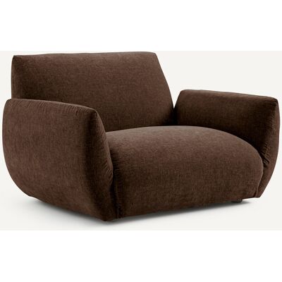 Am.Pm Πολυθρόνα Από Βελούδινη Chenille Μ102xπ131xυ75cm Καφε 1 Θέση Am.Pm Πολυθρόνα Από Βελούδινη Chenille Μ102xπ131xυ75cm Καφε 1 Θέση