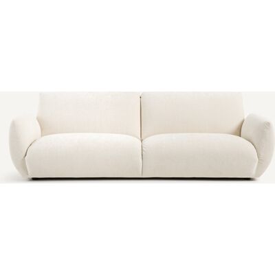 Am.Pm Καναπές Βελούδο Chenille Μ102xπ217xυ75cm Λευκο 3 Θέσεις, 4 Θέσεις Am.Pm Καναπές Βελούδο Chenille Μ102xπ217xυ75cm Λευκο 3 Θέσεις, 4 Θέσεις