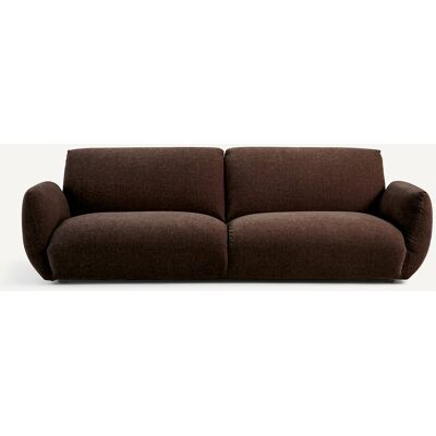 Am.Pm Καναπές Βελούδο Chenille Μ102xπ217xυ75cm Καφε 4 Θέσεις, 3 Θέσεις Am.Pm Καναπές Βελούδο Chenille Μ102xπ217xυ75cm Καφε 4 Θέσεις, 3 Θέσεις