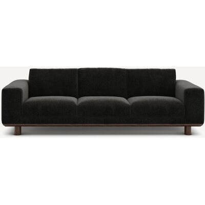 Am.Pm Καναπές Από Βελούδο Chenille Μ97xπ212xυ72cm Μαυρο 3 Θέσεις, 4 Θέσεις Am.Pm Καναπές Από Βελούδο Chenille Μ97xπ212xυ72cm Μαυρο 3 Θέσεις, 4 Θέσεις