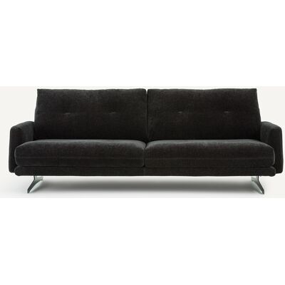 Am.Pm Καναπές Από Βελούδινο Chenille Μ95xπ201xυ81cm Μαυρο 3 Θέσεις, 4 Θέσεις Am.Pm Καναπές Από Βελούδινο Chenille Μ95xπ201xυ81cm Μαυρο 3 Θέσεις, 4 Θέσεις