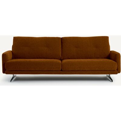 Am.Pm Καναπές Από Βελούδινο Chenille Μ95xπ201xυ81cm Καφε 3 Θέσεις, 4 Θέσεις Am.Pm Καναπές Από Βελούδινο Chenille Μ95xπ201xυ81cm Καφε 3 Θέσεις, 4 Θέσεις