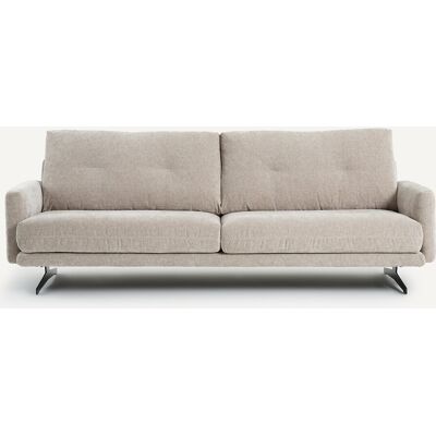 Am.Pm Καναπές Από Βελούδινο Chenille Μ95xπ201xυ81cm Γκρι 4 Θέσεις, 3 Θέσεις Am.Pm Καναπές Από Βελούδινο Chenille Μ95xπ201xυ81cm Γκρι 4 Θέσεις, 3 Θέσεις