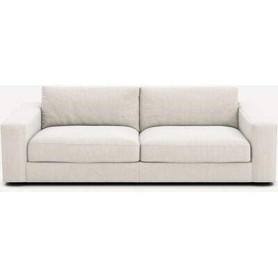 Am.Pm Kαναπές Από Βελούδινο Chenille Μ105xπ217xυ78cm Λευκο 3 Θέσεις, 4 Θέσεις Am.Pm Kαναπές Από Βελούδινο Chenille Μ105xπ217xυ78cm Λευκο 3 Θέσεις, 4 Θέσεις