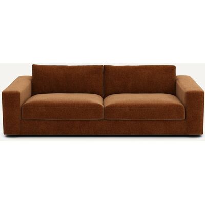 Am.Pm Kαναπές Από Βελούδινο Chenille Μ105xπ217xυ78cm Καφε 3 Θέσεις, 4 Θέσεις Am.Pm Kαναπές Από Βελούδινο Chenille Μ105xπ217xυ78cm Καφε 3 Θέσεις, 4 Θέσεις