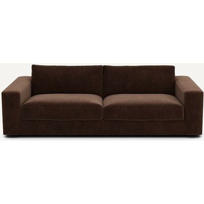 Am.Pm Kαναπές Από Βελούδινο Chenille Μ105xπ217xυ78cm Καφε 4 Θέσεις, 3 Θέσεις Am.Pm Kαναπές Από Βελούδινο Chenille Μ105xπ217xυ78cm Καφε 4 Θέσεις, 3 Θέσεις