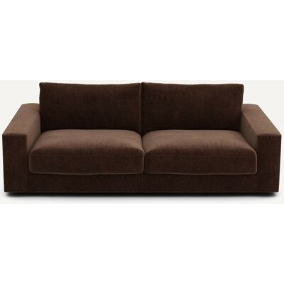 Am.Pm Καναπές-Κρεβάτι Από Βελούδινο Chenille Μ105xπ217xυ78cm Καφε 3 Θέσεις Am.Pm Καναπές-Κρεβάτι Από Βελούδινο Chenille Μ105xπ217xυ78cm Καφε 3 Θέσεις