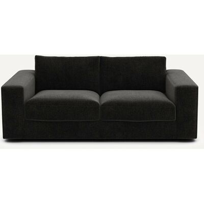 Am.Pm Τριθέσιος Compact Καναπές Από Βελούδο Μ105xπ197xυ78cm Μαυρο 3 Θέσεις Am.Pm Τριθέσιος Compact Καναπές Από Βελούδο Μ105xπ197xυ78cm Μαυρο 3 Θέσεις