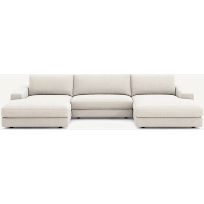 Am.Pm Καναπές 5 Θέσεων Από Βελούδινο Chenille Μ173xπ370xυ78cm Λευκο 5 Θέσεις Am.Pm Καναπές 5 Θέσεων Από Βελούδινο Chenille Μ173xπ370xυ78cm Λευκο 5 Θέσεις
