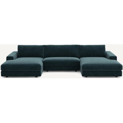 Am.Pm Καναπές 5 Θέσεων Από Βελούδινο Chenille Μ173xπ370xυ78cm Πρασινο 5 Θέσεις Am.Pm Καναπές 5 Θέσεων Από Βελούδινο Chenille Μ173xπ370xυ78cm Πρασινο 5 Θέσεις