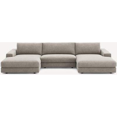 Am.Pm Καναπές 5 Θέσεων Από Βελούδινο Chenille Μ173xπ370xυ78cm Γκρι 5 Θέσεις Am.Pm Καναπές 5 Θέσεων Από Βελούδινο Chenille Μ173xπ370xυ78cm Γκρι 5 Θέσεις