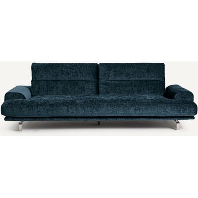Am.Pm Καναπές Από Μελανζέ Βελούδο Μ105xπ215xυ83cm Μαυρο 3 Θέσεις, 4 Θέσεις Am.Pm Καναπές Από Μελανζέ Βελούδο Μ105xπ215xυ83cm Μαυρο 3 Θέσεις, 4 Θέσεις