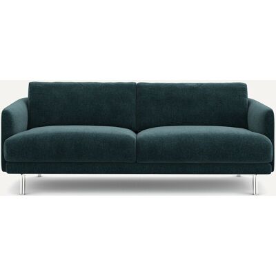 Am.Pm Καναπές Από Βελούδινο Chenille Ύφασμα Μ101xπ195xυ76cm Πρασινο 3 Θέσεις Am.Pm Καναπές Από Βελούδινο Chenille Ύφασμα Μ101xπ195xυ76cm Πρασινο 3 Θέσεις