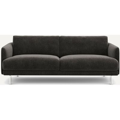 Am.Pm Καναπές Από Βελούδινο Chenille Ύφασμα Μ101xπ195xυ76cm Γκρι 3 Θέσεις Am.Pm Καναπές Από Βελούδινο Chenille Ύφασμα Μ101xπ195xυ76cm Γκρι 3 Θέσεις