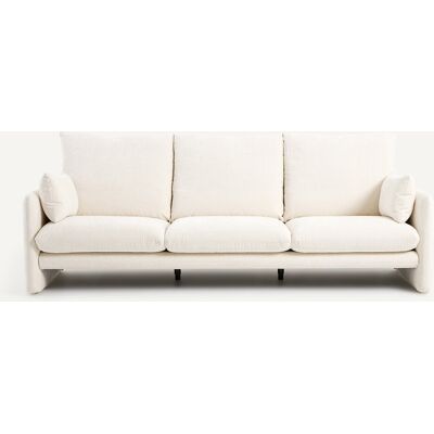 Am.Pm Καναπές Από Βελούδινο Chenille Μ94xπ211xυ91cm Λευκο 3 Θέσεις, 4 Θέσεις Am.Pm Καναπές Από Βελούδινο Chenille Μ94xπ211xυ91cm Λευκο 3 Θέσεις, 4 Θέσεις