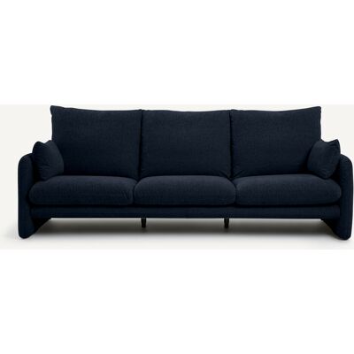 Am.Pm Καναπές Από Βελούδινο Chenille Μ94xπ211xυ91cm Μπλε 4 Θέσεις, 3 Θέσεις Am.Pm Καναπές Από Βελούδινο Chenille Μ94xπ211xυ91cm Μπλε 4 Θέσεις, 3 Θέσεις