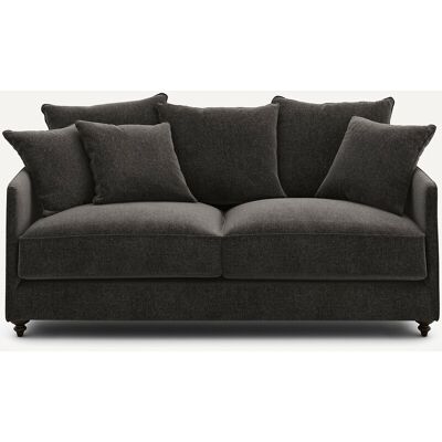 Am.Pm Συμπαγής Καναπές-Κρεβάτι Βελούδο Chenille Lazare Μ105xπ184xυ93cm Γκρι 3 Θέσεις Am.Pm Συμπαγής Καναπές-Κρεβάτι Βελούδο Chenille Lazare Μ105xπ184xυ93cm Γκρι 3 Θέσεις