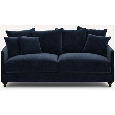 Am.Pm Καναπές-Κρεβάτι Βελούδινος Lazare Μ105xπ204xυ93cm Μπλε 3 Θέσεις Am.Pm Καναπές-Κρεβάτι Βελούδινος Lazare Μ105xπ204xυ93cm Μπλε 3 Θέσεις