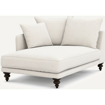 Am.Pm Ανάκλιντρο Από Βελούδινο Chenille Μ150xπ105xυ93cm Λευκο Δεξιός, Αριστερός Am.Pm Ανάκλιντρο Από Βελούδινο Chenille Μ150xπ105xυ93cm Λευκο Δεξιός, Αριστερός