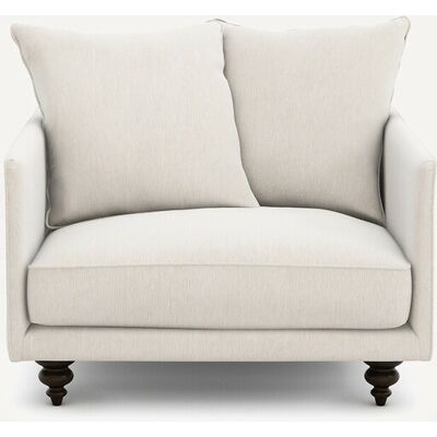 Am.Pm Πολυθρόνα Από Βελούδινο Chenille Μ87xπ87xυ85cm Λευκο 1 Θέση Am.Pm Πολυθρόνα Από Βελούδινο Chenille Μ87xπ87xυ85cm Λευκο 1 Θέση