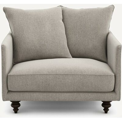 Am.Pm Πολυθρόνα Από Βελούδινο Chenille Μ87xπ87xυ85cm Γκρι 1 Θέση Am.Pm Πολυθρόνα Από Βελούδινο Chenille Μ87xπ87xυ85cm Γκρι 1 Θέση