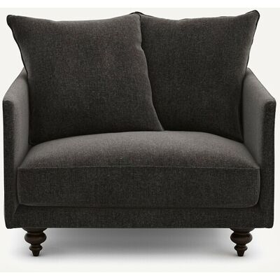 Am.Pm Πολυθρόνα Από Βελούδινο Chenille Μ87xπ87xυ85cm Γκρι 1 Θέση Am.Pm Πολυθρόνα Από Βελούδινο Chenille Μ87xπ87xυ85cm Γκρι 1 Θέση