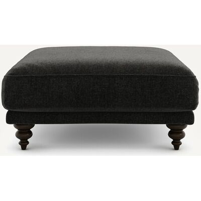 Am.Pm Υποπόδιο Από Βελούδινο Chenille Μ105xπ102xυ49cm Μαυρο 1 Θέση Am.Pm Υποπόδιο Από Βελούδινο Chenille Μ105xπ102xυ49cm Μαυρο 1 Θέση