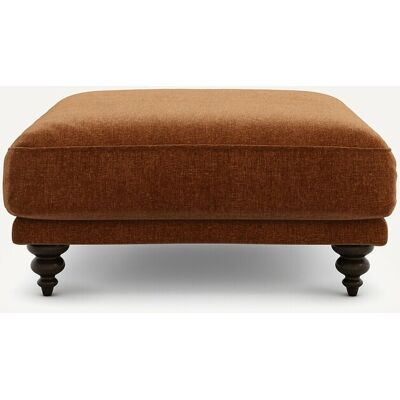 Am.Pm Υποπόδιο Από Βελούδινο Chenille Μ105xπ102xυ49cm Καφε 1 Θέση Am.Pm Υποπόδιο Από Βελούδινο Chenille Μ105xπ102xυ49cm Καφε 1 Θέση