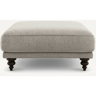 Am.Pm Υποπόδιο Από Βελούδινο Chenille Μ105xπ102xυ49cm Γκρι 1 Θέση Am.Pm Υποπόδιο Από Βελούδινο Chenille Μ105xπ102xυ49cm Γκρι 1 Θέση