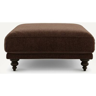 Am.Pm Υποπόδιο Από Βελούδινο Chenille Μ105xπ102xυ49cm Καφε 1 Θέση Am.Pm Υποπόδιο Από Βελούδινο Chenille Μ105xπ102xυ49cm Καφε 1 Θέση
