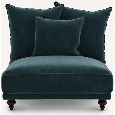 Am.Pm Πολυθρόνα Τύπου Chaise Longue Από Βελούδινο Chenille Μ105xπ96xυ93cm Πρασινο 1 Θέση Am.Pm Πολυθρόνα Τύπου Chaise Longue Από Βελούδινο Chenille Μ105xπ96xυ93cm Πρασινο 1 Θέση