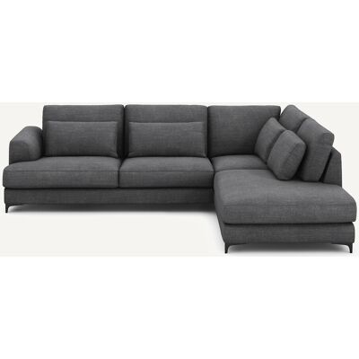 Am.Pm Γωνιακός Καναπές-Κρεβάτι Δεξιός Μ222xπ294xυ83cm Γκρι Δεξιός Am.Pm Γωνιακός Καναπές-Κρεβάτι Δεξιός Μ222xπ294xυ83cm Γκρι Δεξιός