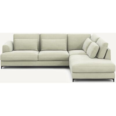 Am.Pm Γωνιακός Καναπές Δεξιός Βελούδο Stonewashed Μ222xπ294xυ83cm Πρασινο Δεξιός Am.Pm Γωνιακός Καναπές Δεξιός Βελούδο Stonewashed Μ222xπ294xυ83cm Πρασινο Δεξιός