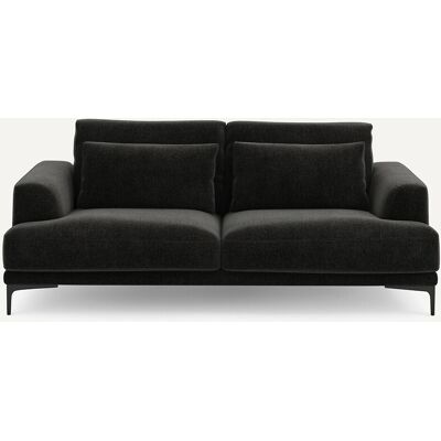 Am.Pm Καναπές 3 Θέσεων Από Βελούδο Chenille Μ105xπ217xυ83cm Μαυρο 3 Θέσεις Am.Pm Καναπές 3 Θέσεων Από Βελούδο Chenille Μ105xπ217xυ83cm Μαυρο 3 Θέσεις