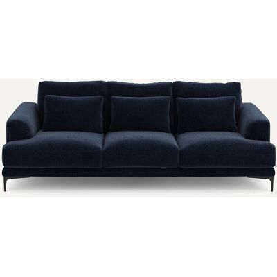 Am.Pm Καναπές 4 Θέσεων Από Βελούδινο Chenille Μ105xπ247xυ83cm Μπλε 4 Θέσεις Am.Pm Καναπές 4 Θέσεων Από Βελούδινο Chenille Μ105xπ247xυ83cm Μπλε 4 Θέσεις